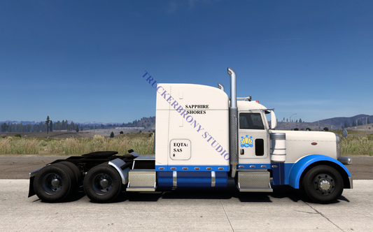 Sapphire Shores Peterbilt 389 (Digital Image)