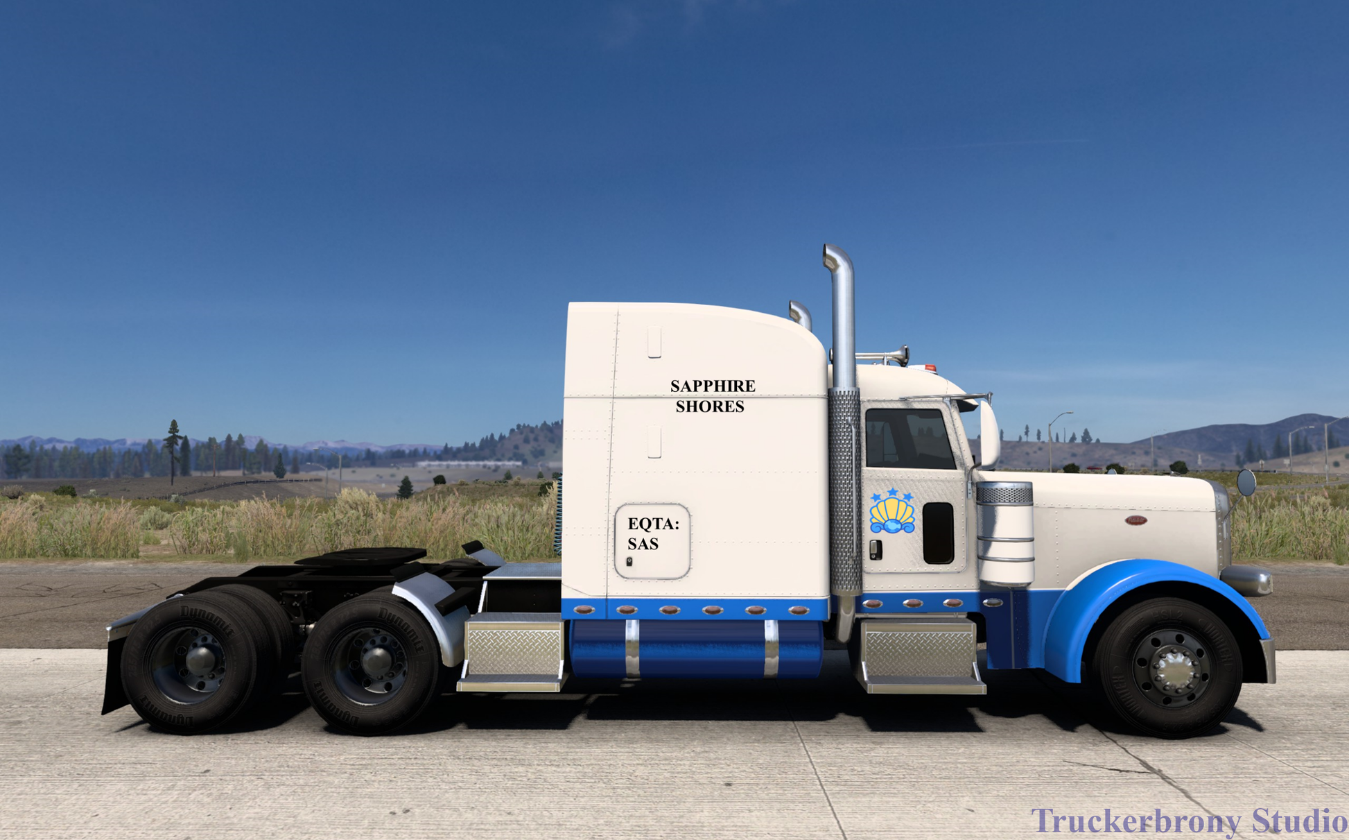 Sapphire Shores Peterbilt 389 (Digital Image)