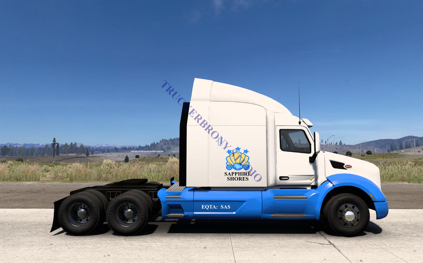 Sapphire Shores Peterbilt 579 (Digital Image)