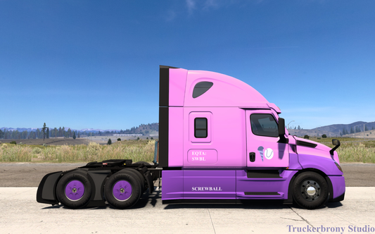 Screwball Freightliner Cascadia (Digital Image)