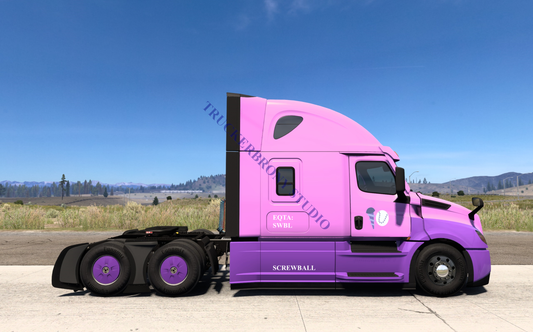 Screwball Freightliner Cascadia (Digital Image)