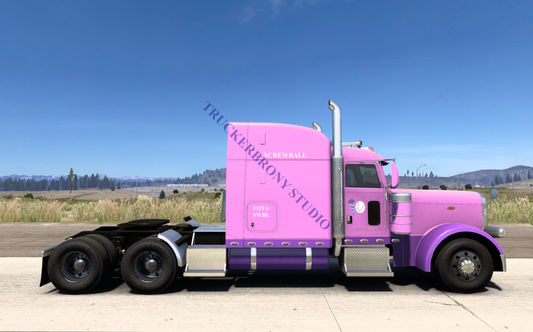 Screwball Peterbilt 389 (Digital Image)