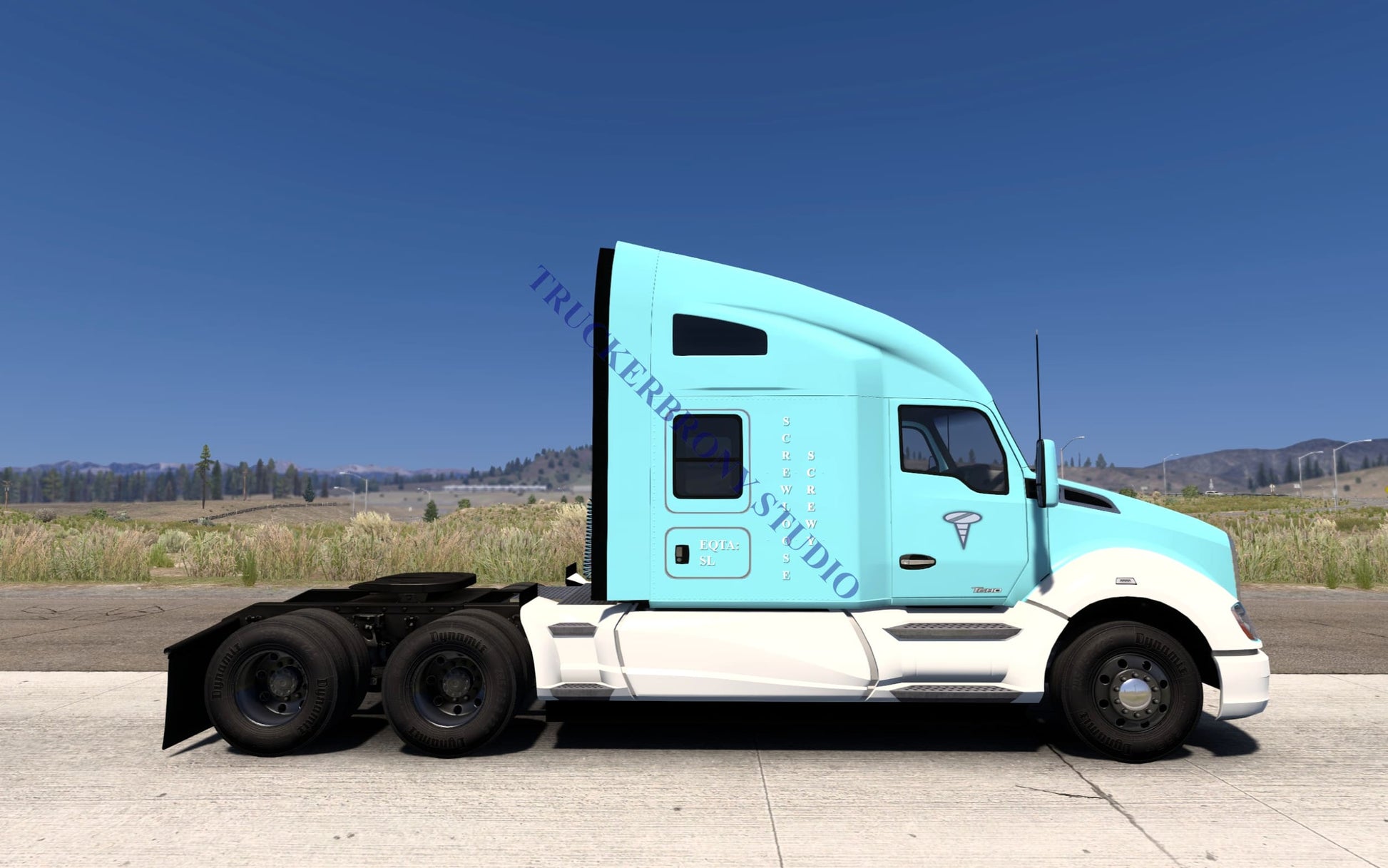 Screwloose Screwy Kenworth T680 (Digital Image) Digital Image