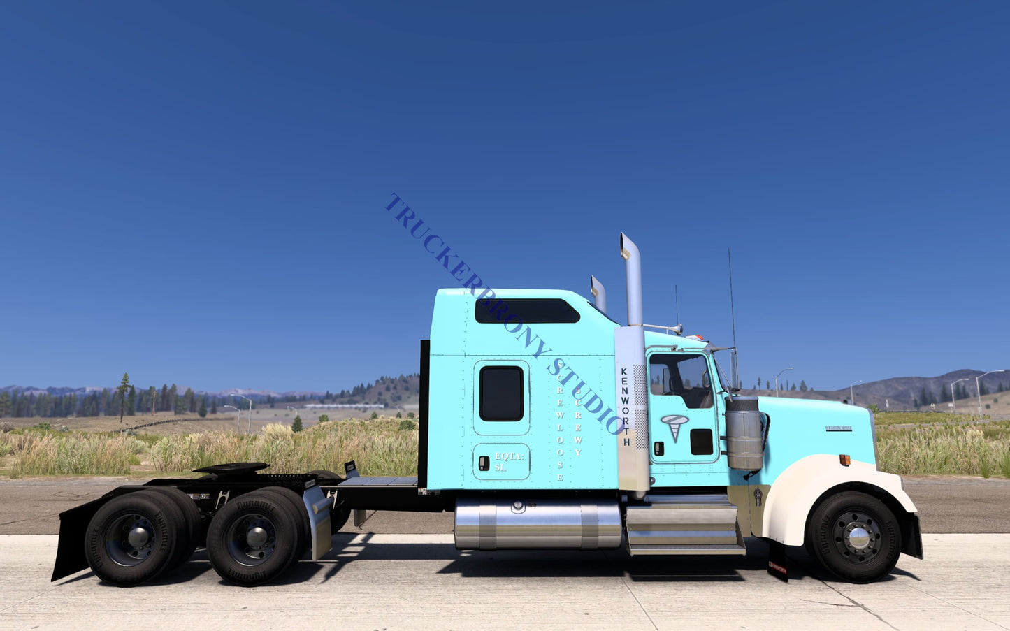 Screwloose Screwy Kenworth W9000 (Digital Image) Digital Image