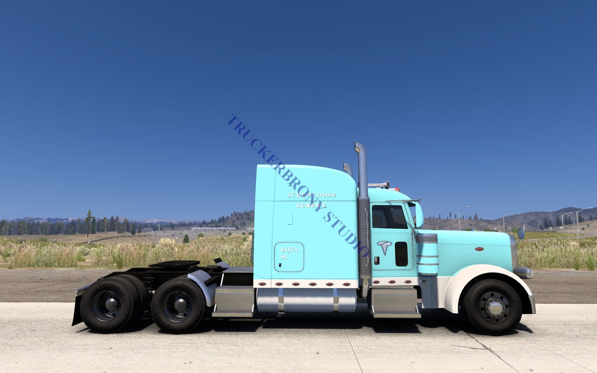 Screwloose Screwy Peterbilt 389 (Digital Image) Digital Image