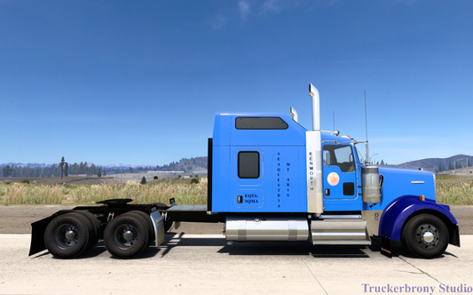 Seaquestria-Mt Aris Kenworth W9000 (Digital Image)