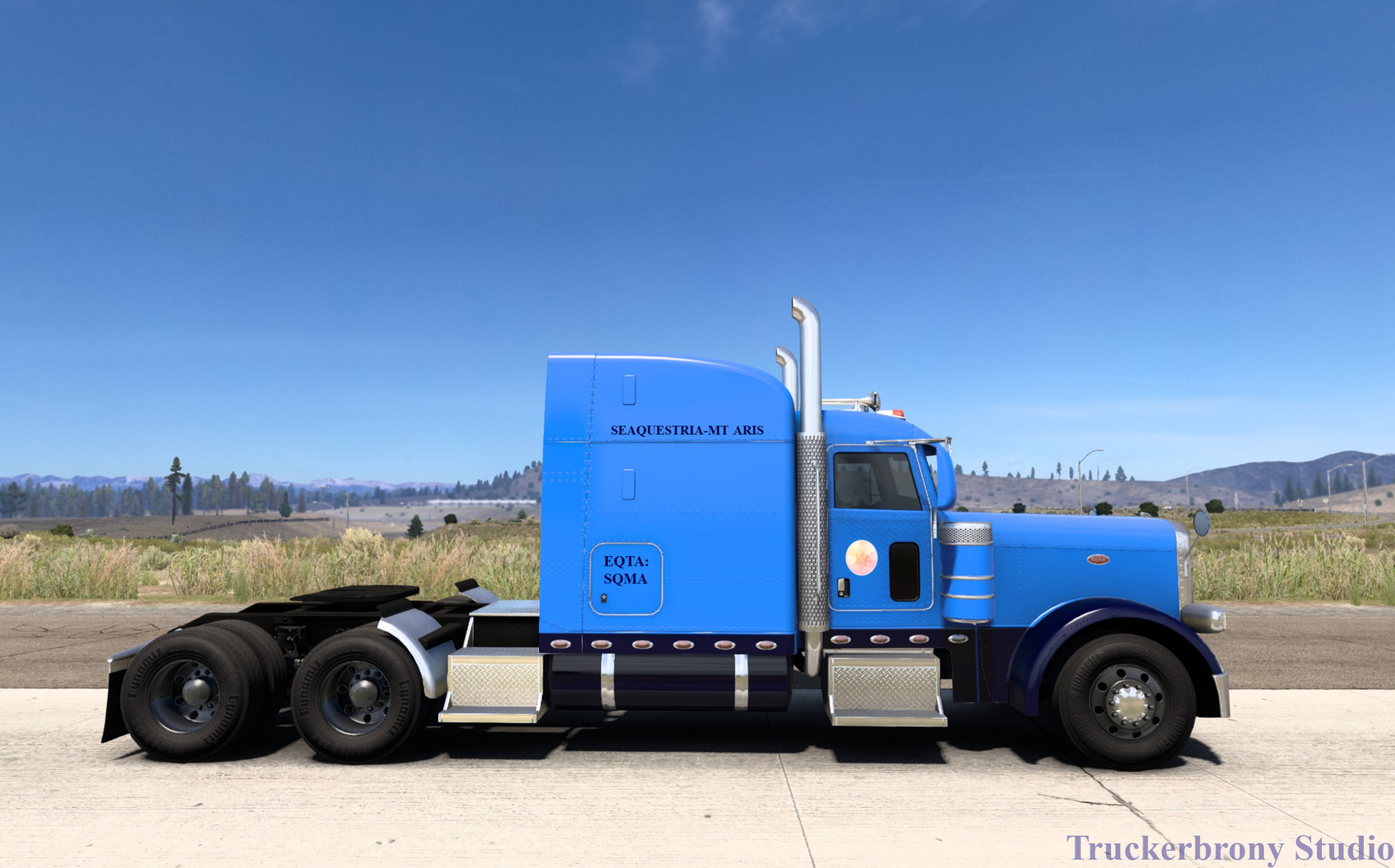 Seaquestria-Mt Aris Peterbilt 389 (Digital Image)