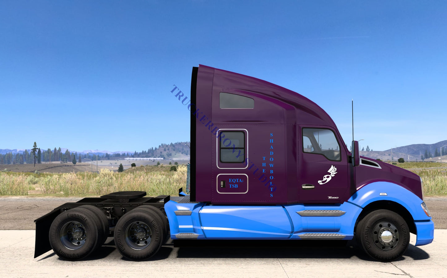 The Shadowbolts Kenworth T680 (Digital Image)
