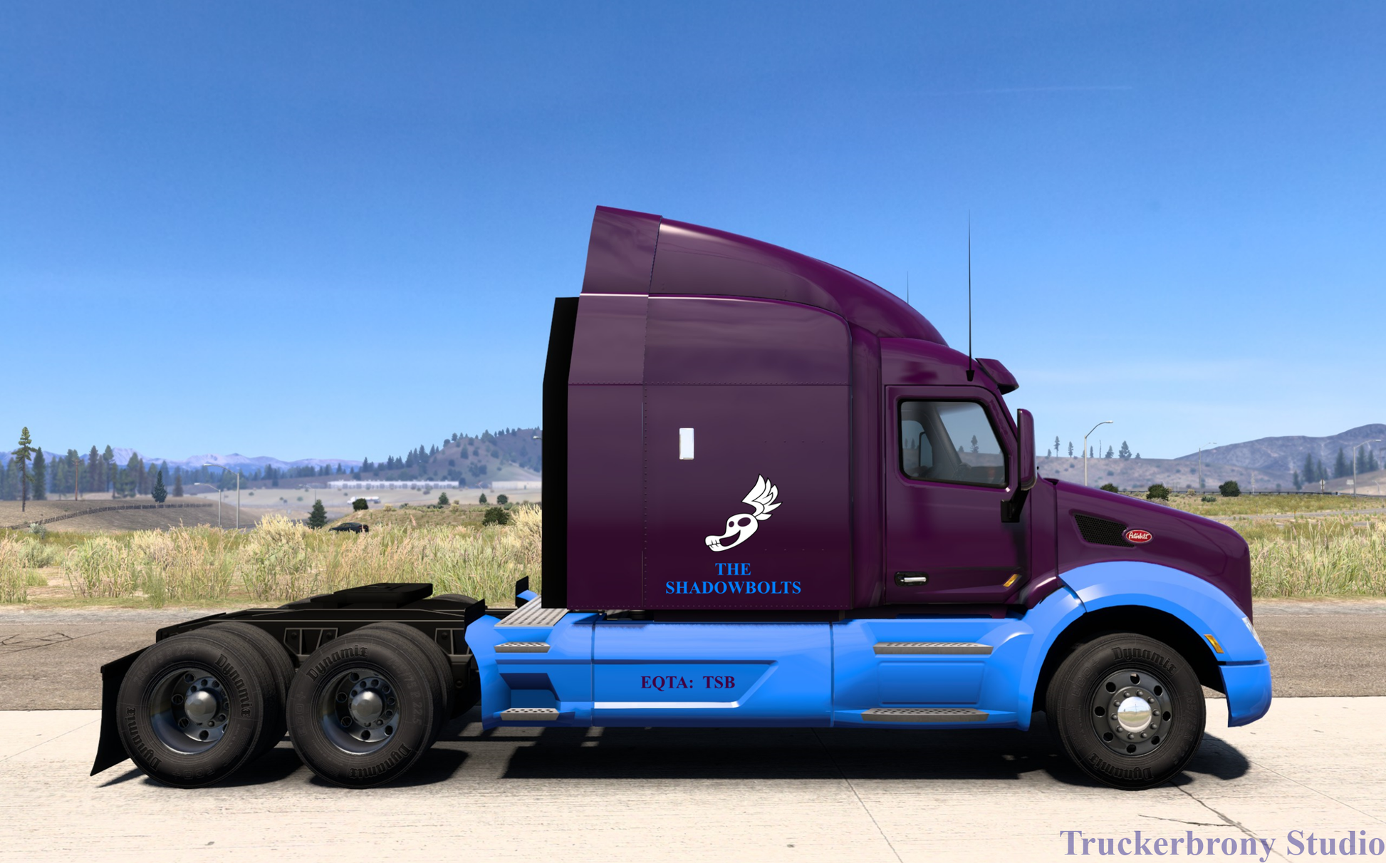 The Shadowbolts Peterbilt 579 (Digital Image)