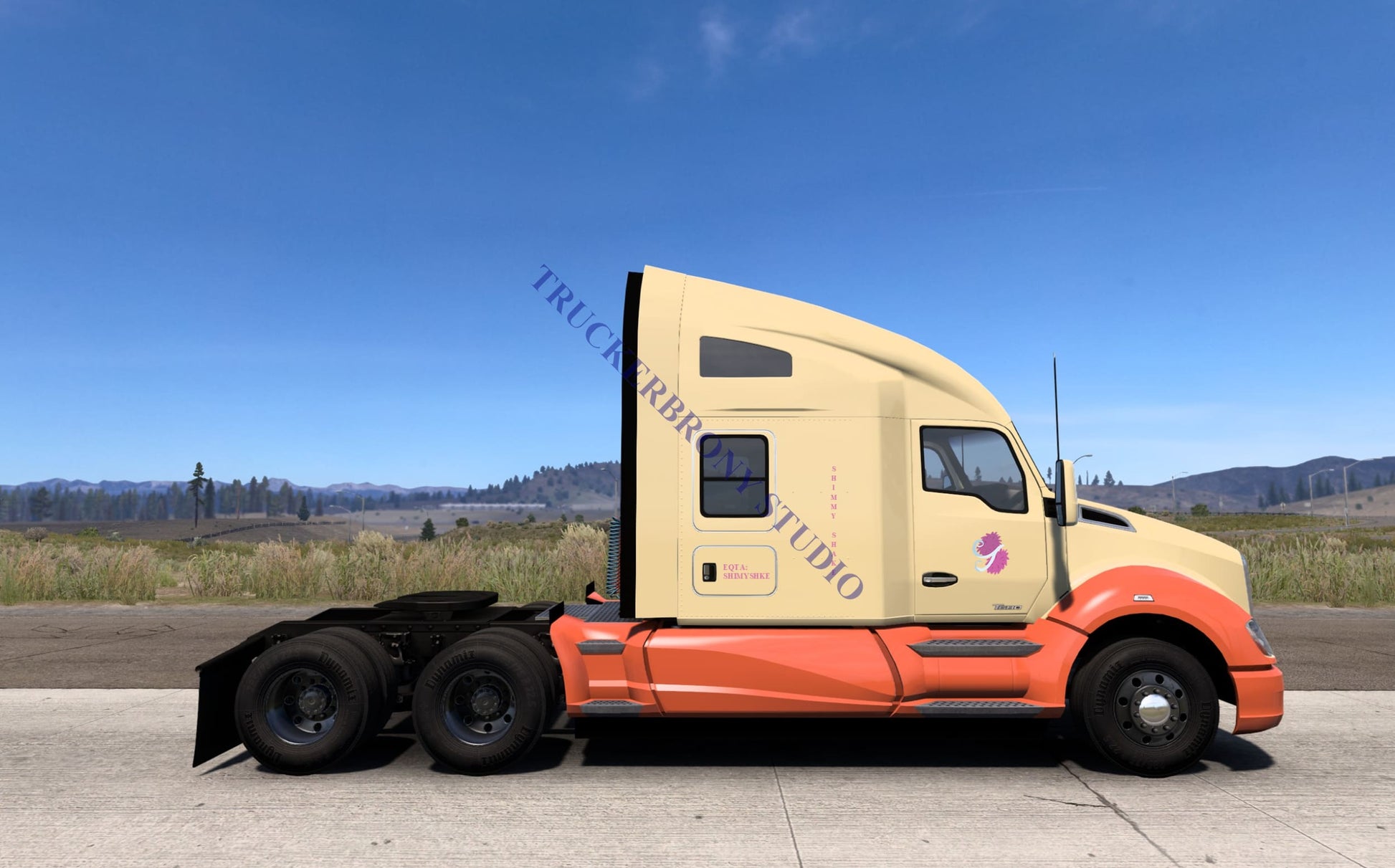 Shimmy Shake Kenworth T680 (Digital Image) Digital Image