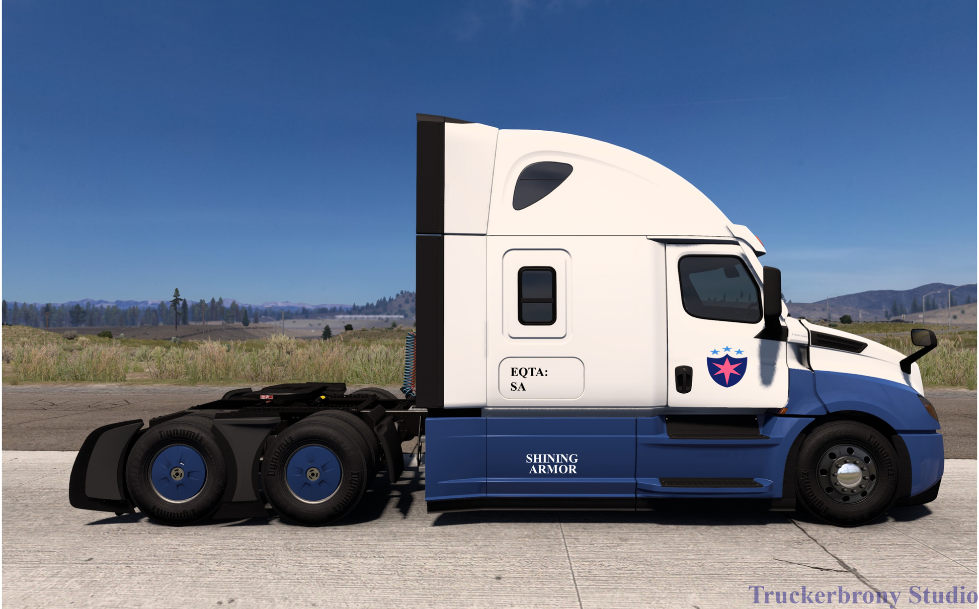 Shining Armor Freightliner Cascadia (Digital Image)