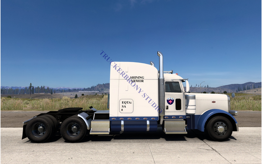 Shining Armor Peterbilt 389 (Digital Image)