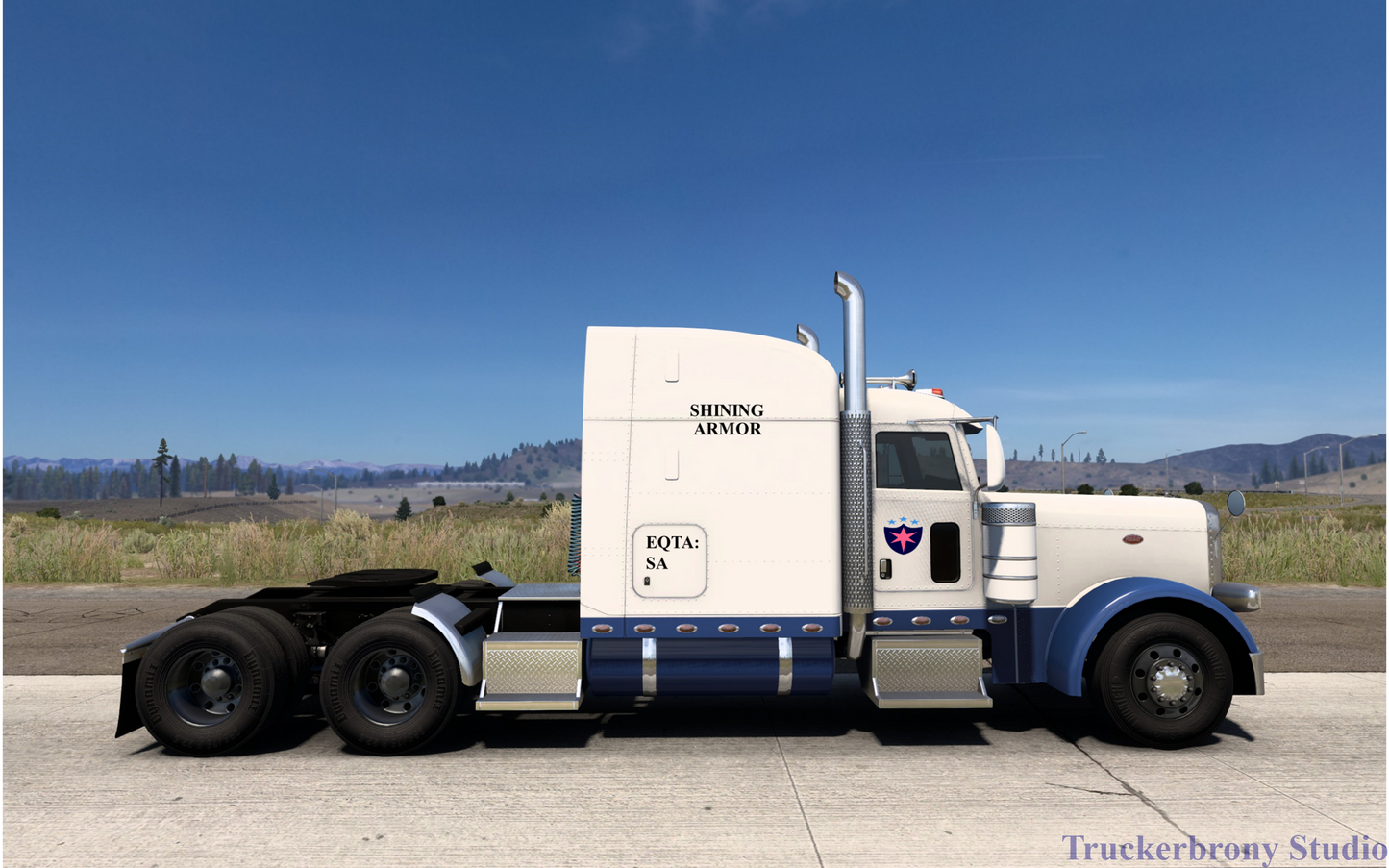 Shining Armor Peterbilt 389 (Digital Image)