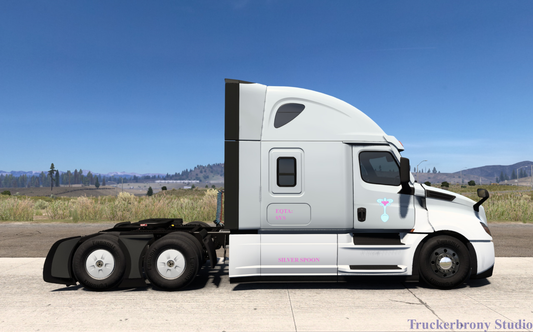 Silver Spoon Freightliner Cascadia (Digital Image)