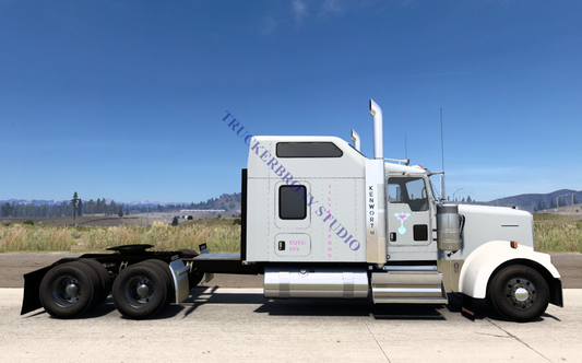 Silver Spoon Kenworth W9000 (Digital Image)