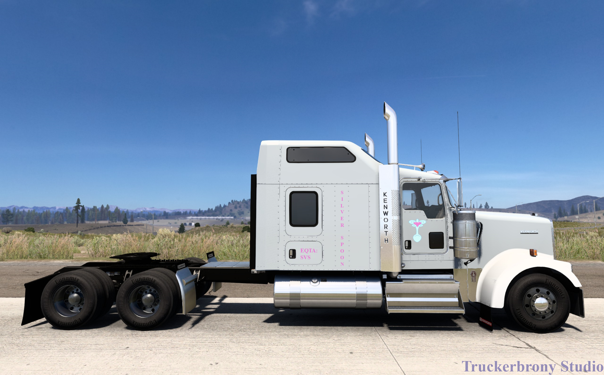 Silver Spoon Kenworth W9000 (Digital Image)