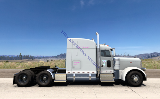 Silver Spoon Peterbilt 389 (Digital Image)