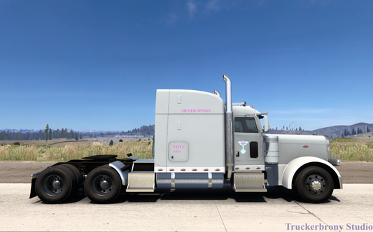 Silver Spoon Peterbilt 389 (Digital Image)