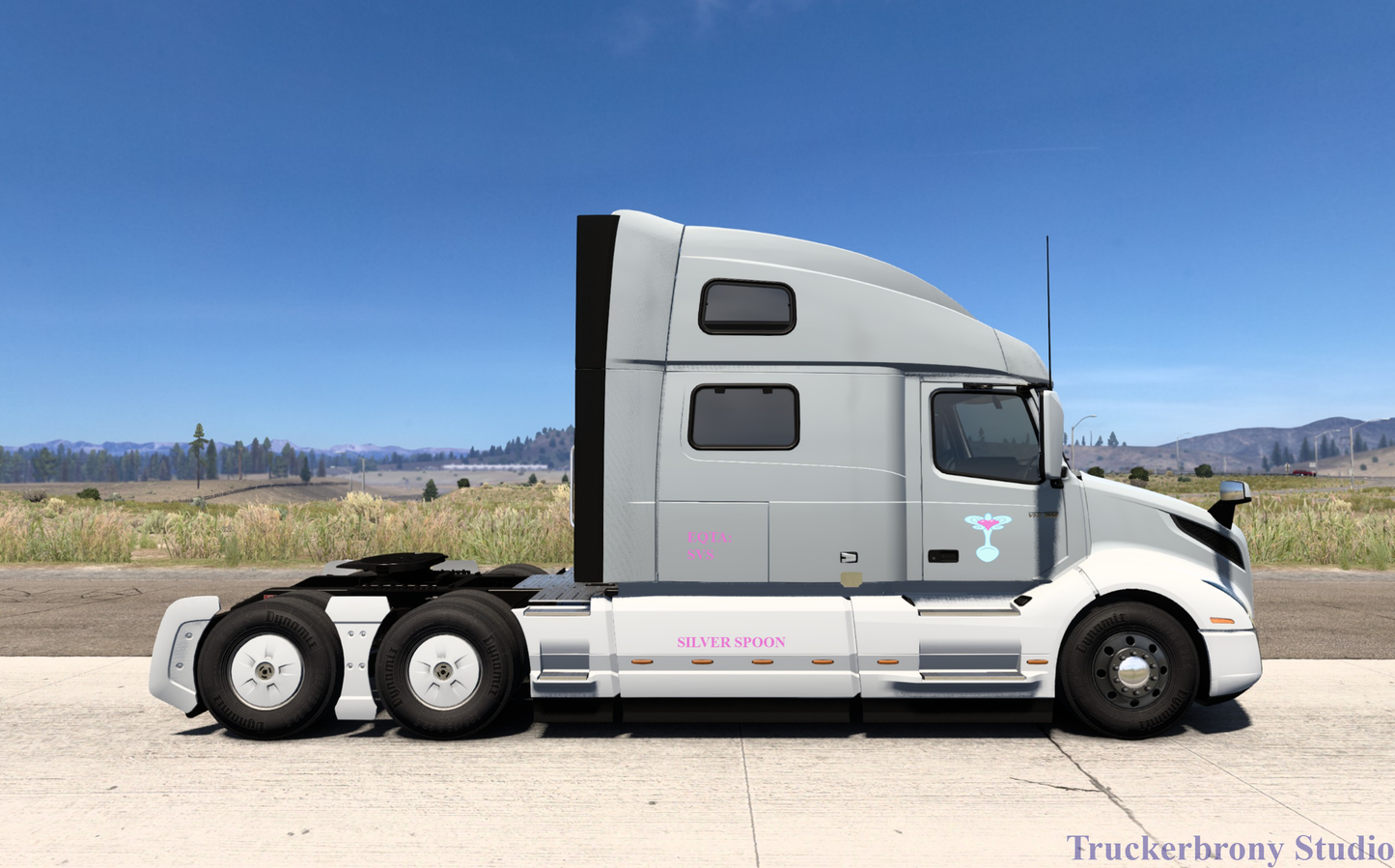 Silver Spoon Volvo Vnl (Digital Image)