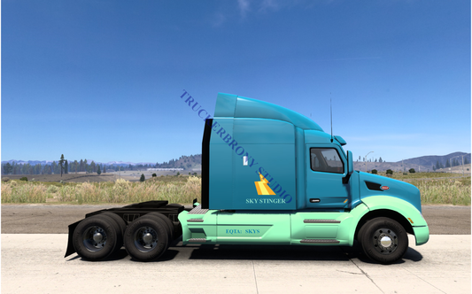 Sky Stinger Peterbilt 579 (Digital Image)