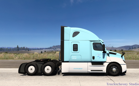 Snowdrop Freightliner Cascadia (Digital Image)