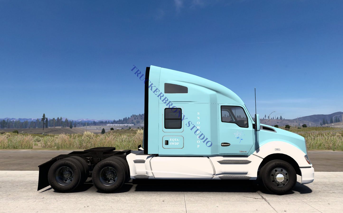 Snowdrop Kenworth T680 (Digital Image)