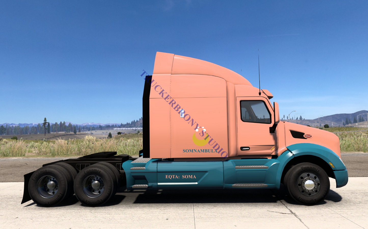 Somnambula Peterbilt 579 (Digital Image)