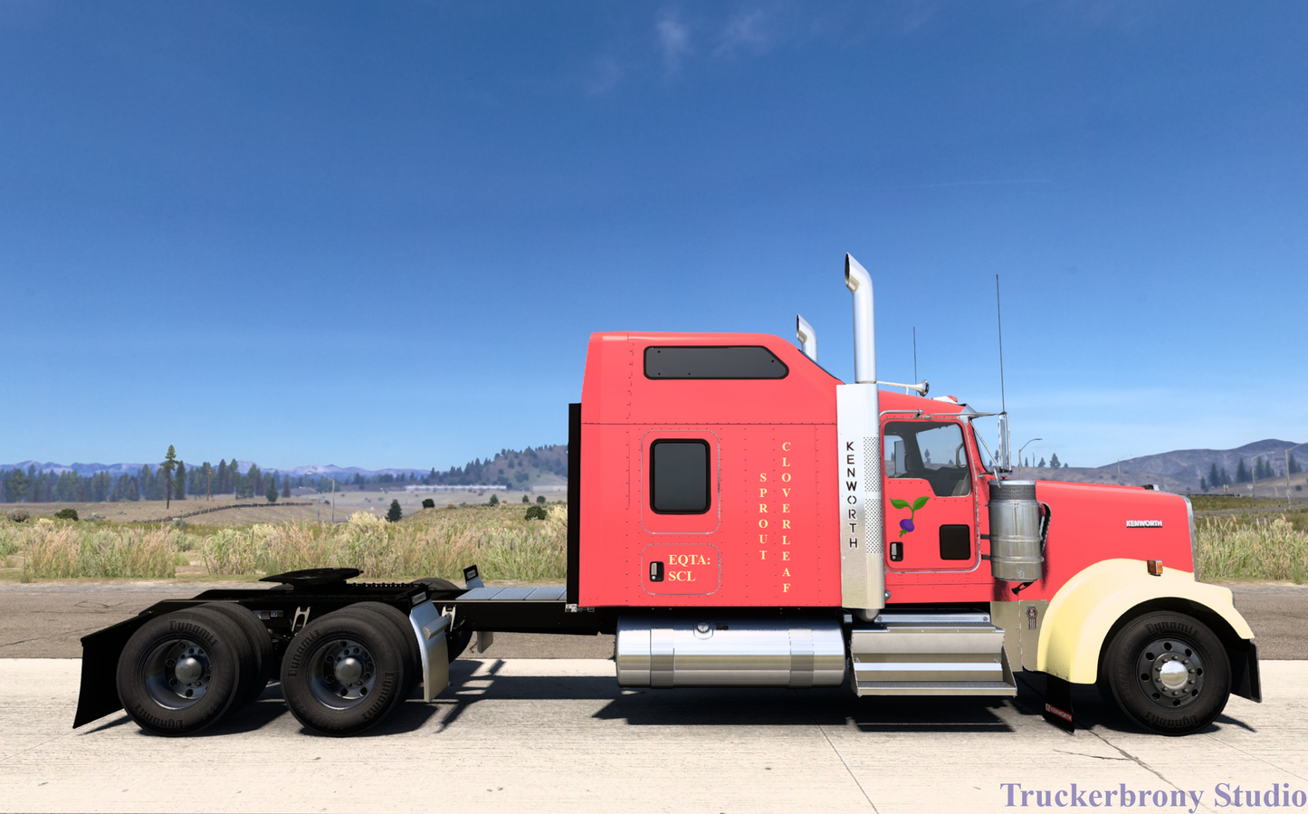 Sprout Cloverleaf Kenworth W9000 (Digital Image)