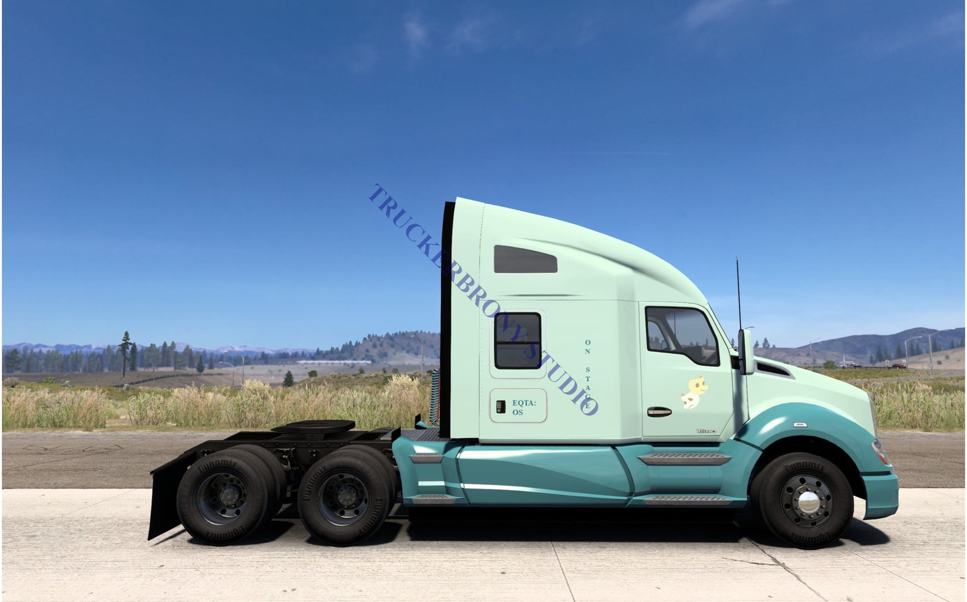 Stage Kenworth T680 (Digital Image) Digital Image