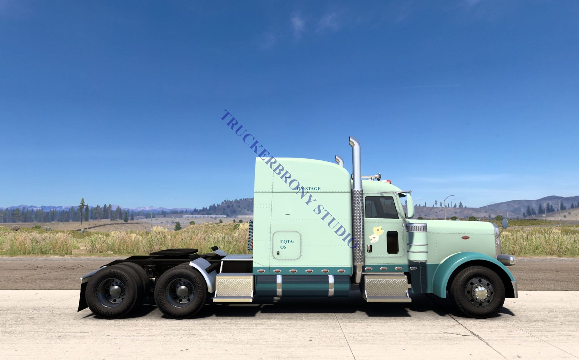 Stage Peterbilt 389 (Digital Image) Digital Image