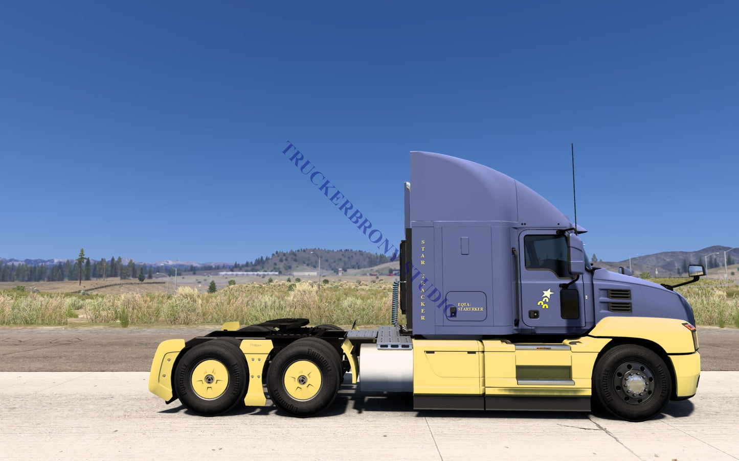 Star Tracker Mack Anthem (Digital Image) Digital Image