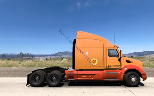 Stellar Flare Peterbilt 579 (Digital Image)