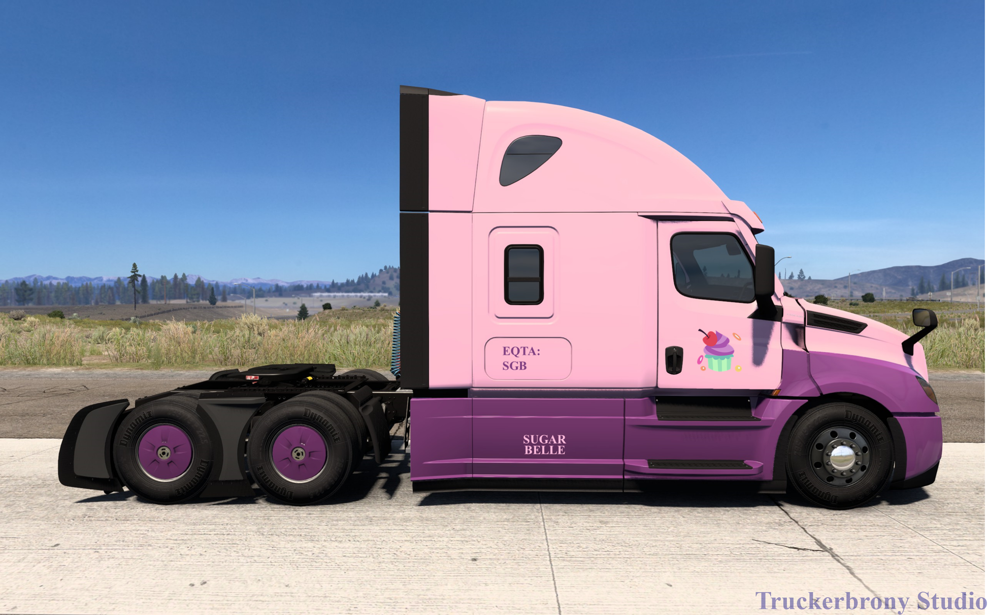 Sugar Belle Freightliner Cascadia (Digital Image)