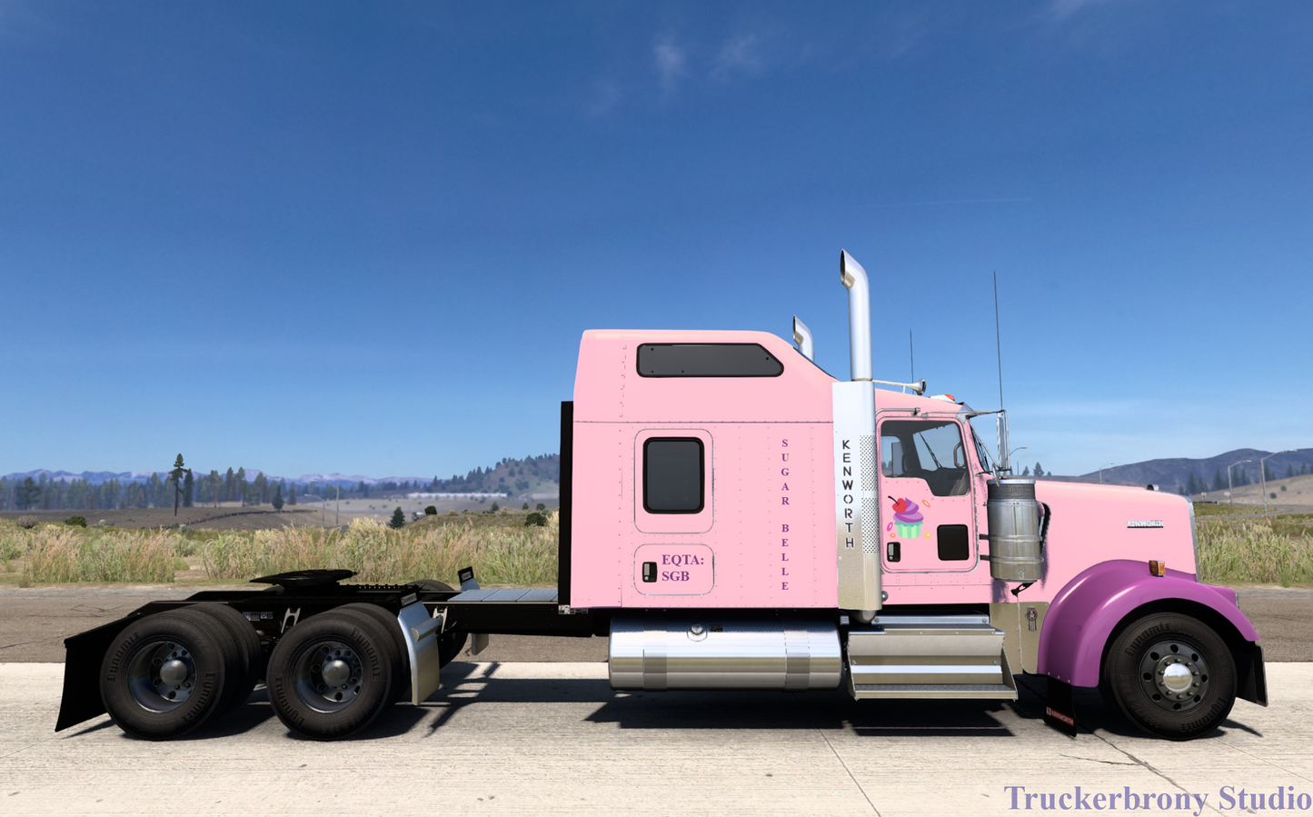 Sugar Belle Kenworth W9000 (Digital Image)