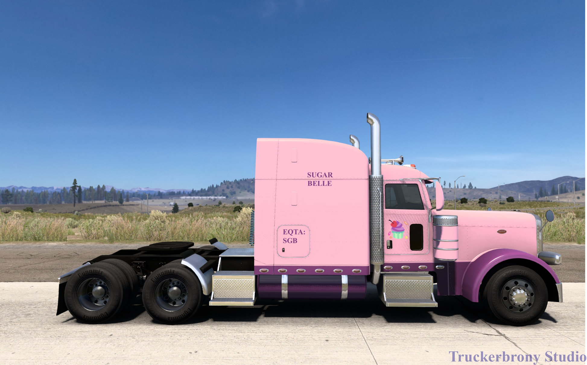 Sugar Belle Peterbilt 389 (Digital Image)