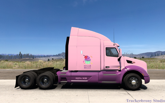 Sugar Belle Peterbilt 579 (Digital Image)