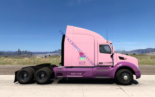 Sugar Belle Peterbilt 579 (Digital Image)