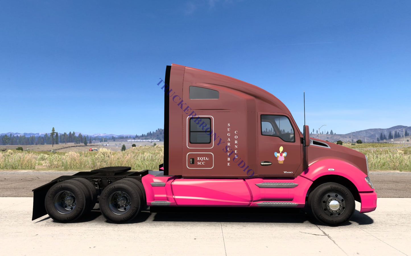 Sugarcube Corner Kenworth T680 (Digital Image)