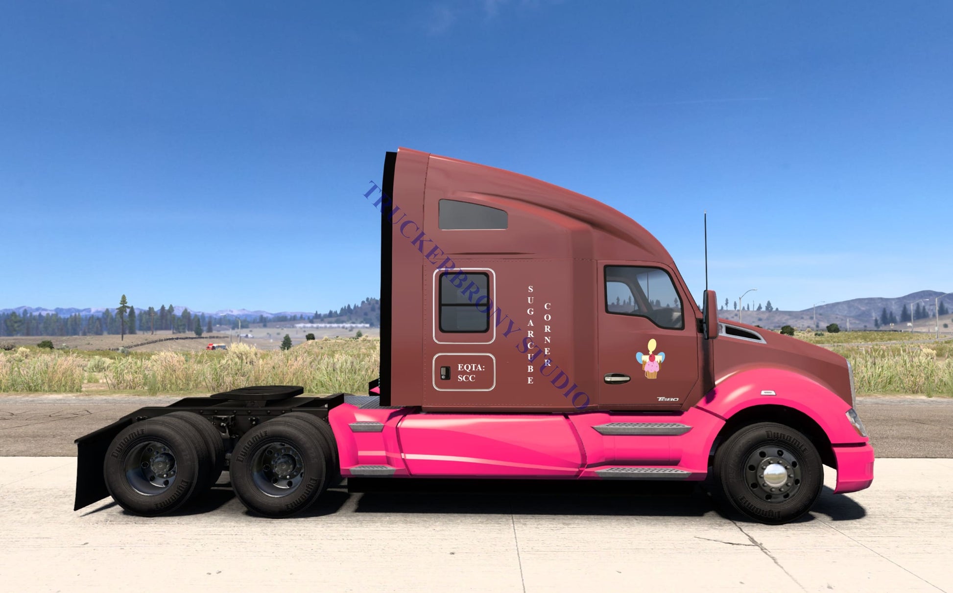 Sugarcube Corner Kenworth T680 (Digital Image)