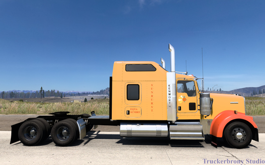 Sunburst Kenworth W9000 (Digital Image)