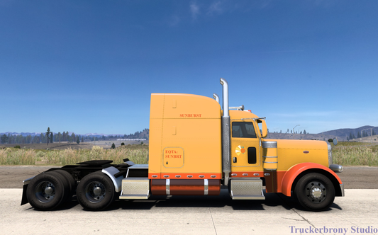 Sunburst Peterbilt 389 (Digital Image)