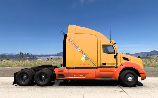 Sunburst Peterbilt 579 (Digital Image)