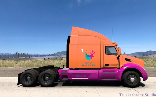 Sunny Starscout Peterbilt 579 (Digital Image)