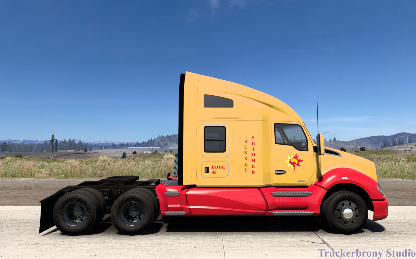 Sunset Shimmer Kenworth T680 (Digital Image)