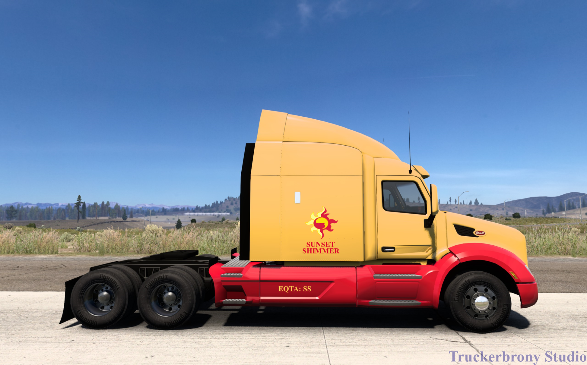 Sunset Shimmer Peterbilt 579 (Digital Image)