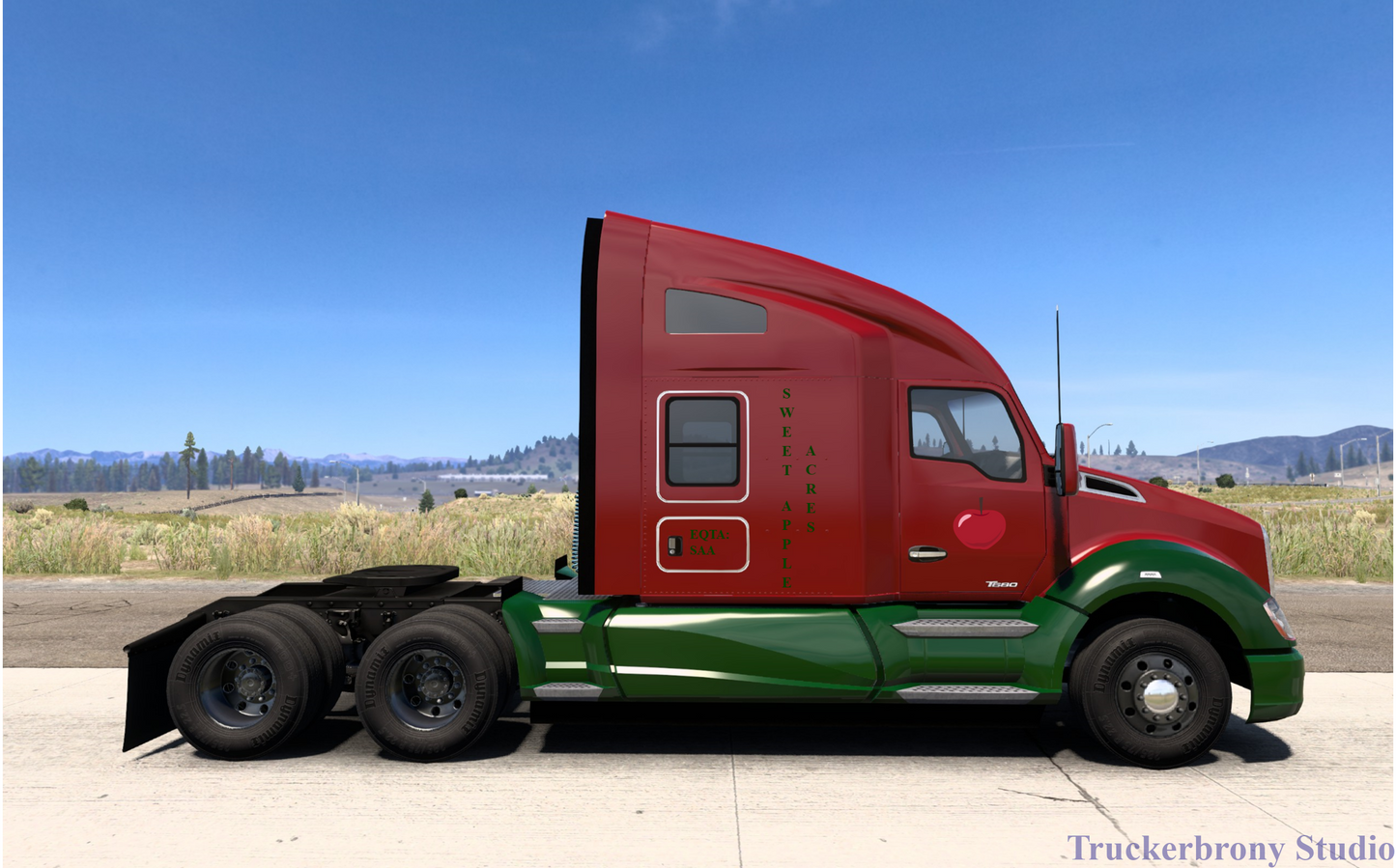 Sweet Apple Acres Kenworth T680 (Digital Image)