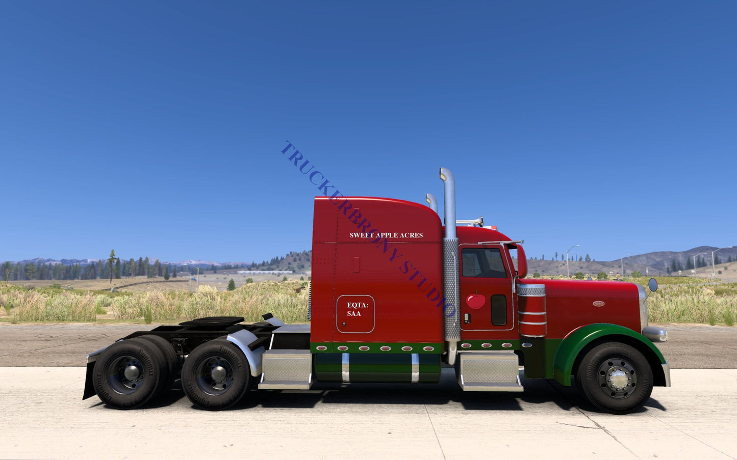 Sweet Apple Acres Peterbilt 389 (Digital Image) Digital Image
