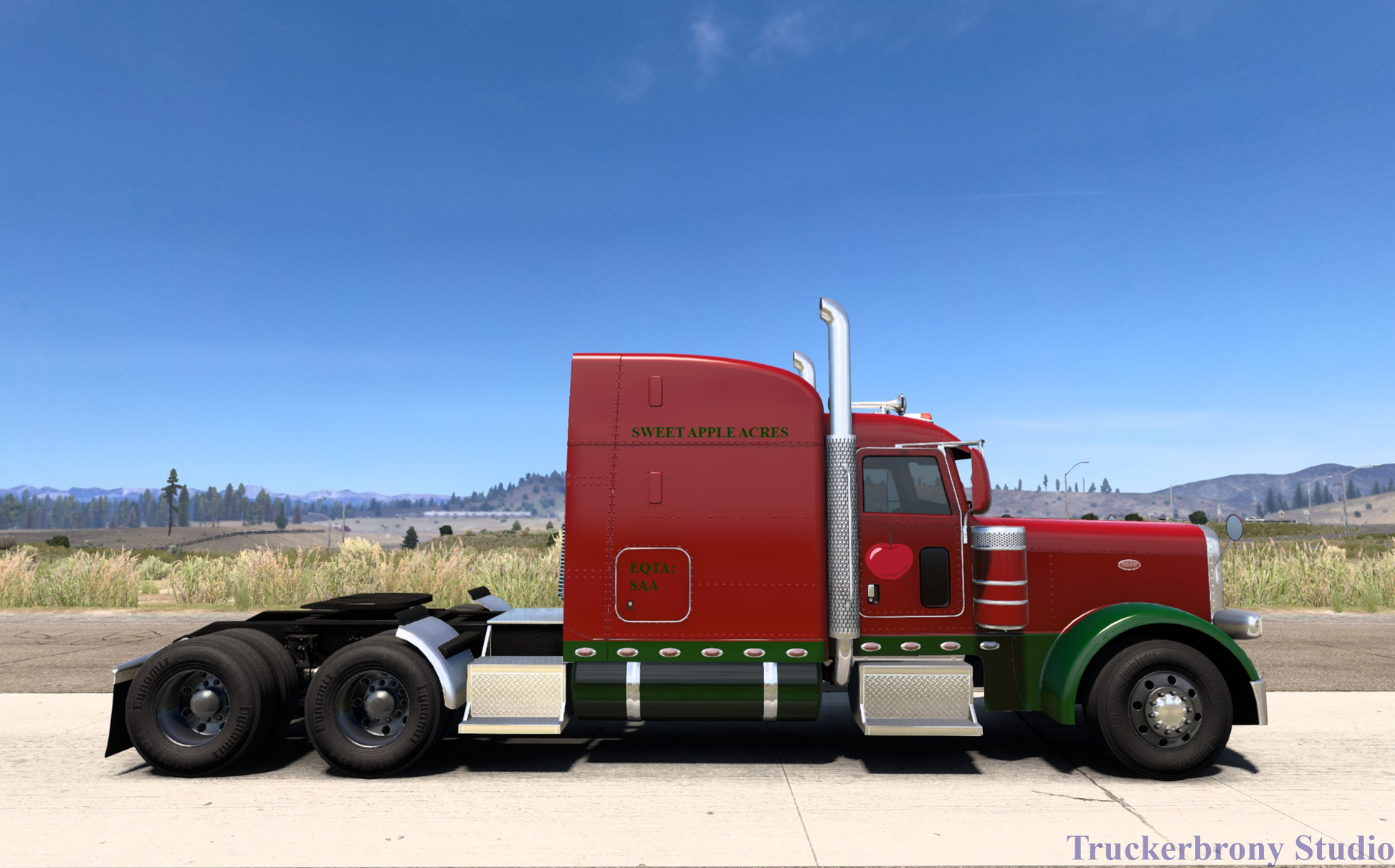 Sweet Apple Acres Peterbilt 389 (Digital Image)