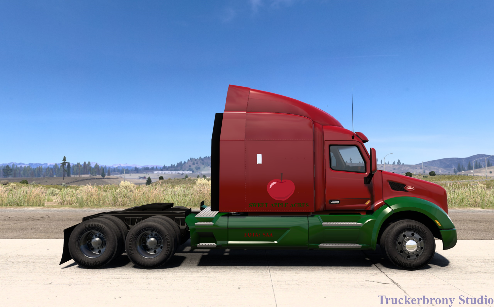 Sweet Apple Acres Peterbilt 579 (Digital Image)