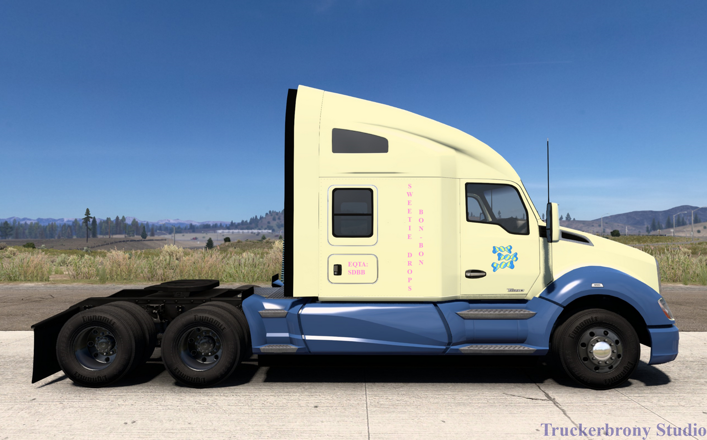 Sweetie Drops Bon-Bon Kenworth T680 (Digital Image)